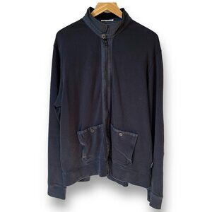 Ted Baker London Zip Up Navy Jacket Sz 6